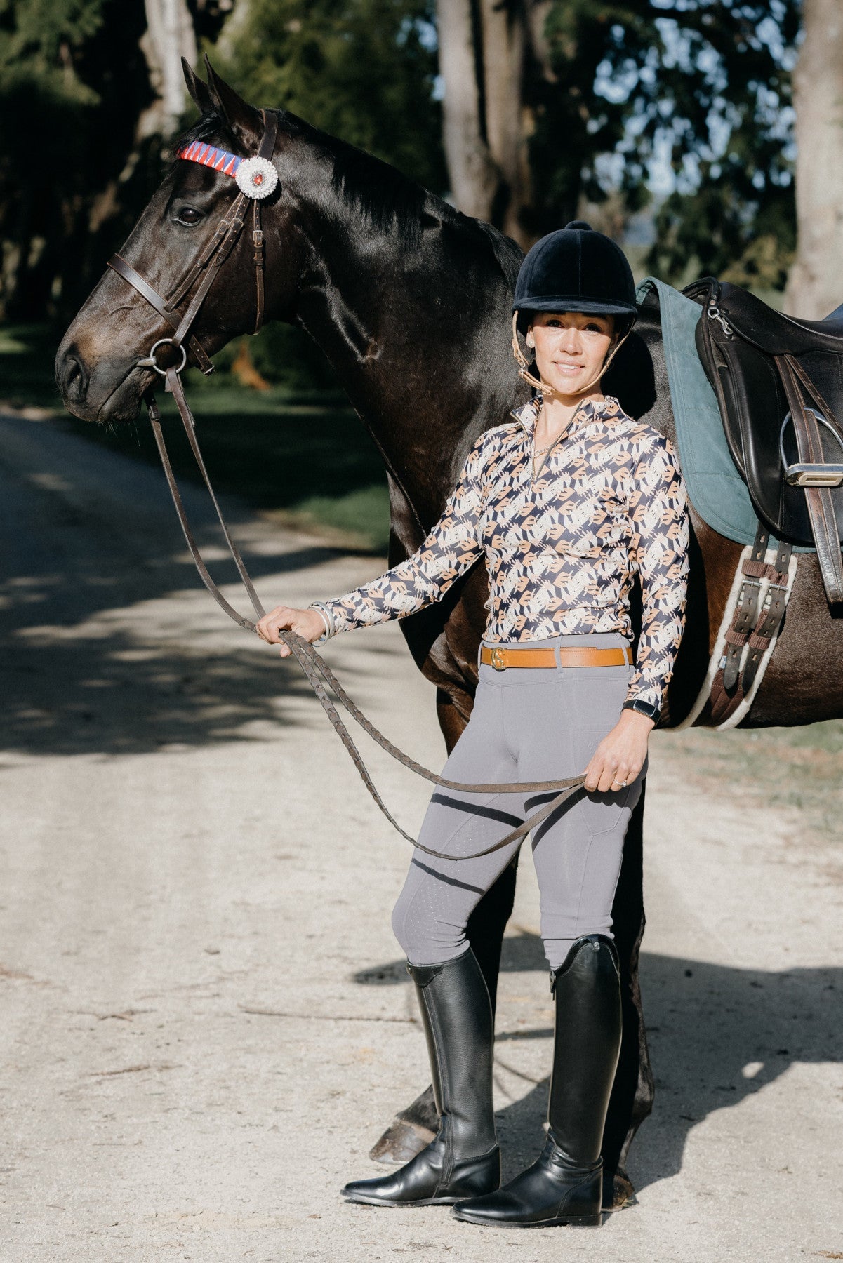 Saddle & Canter Riding Top