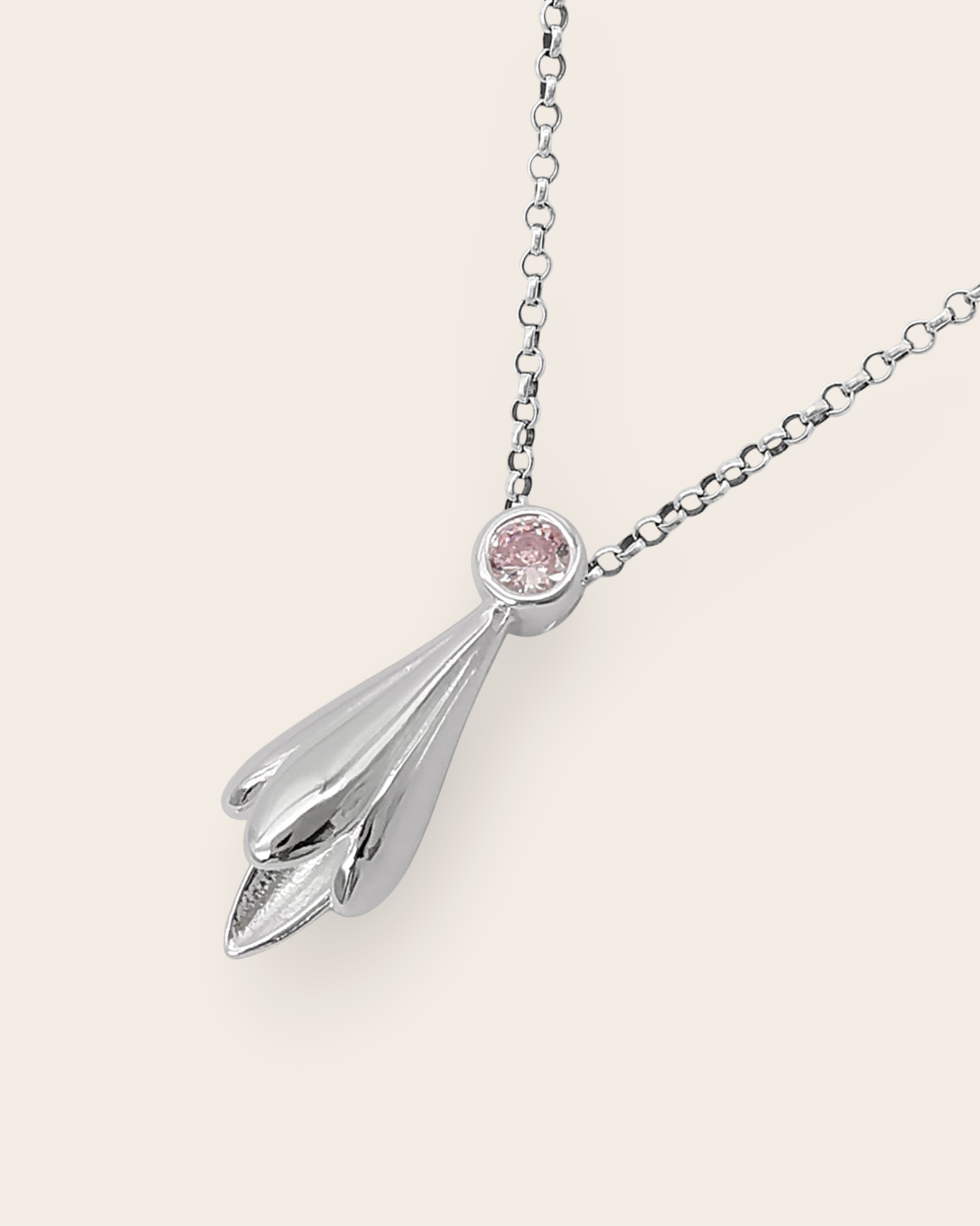 Whistle & Pop Starkeeper Lupin Petal Necklace