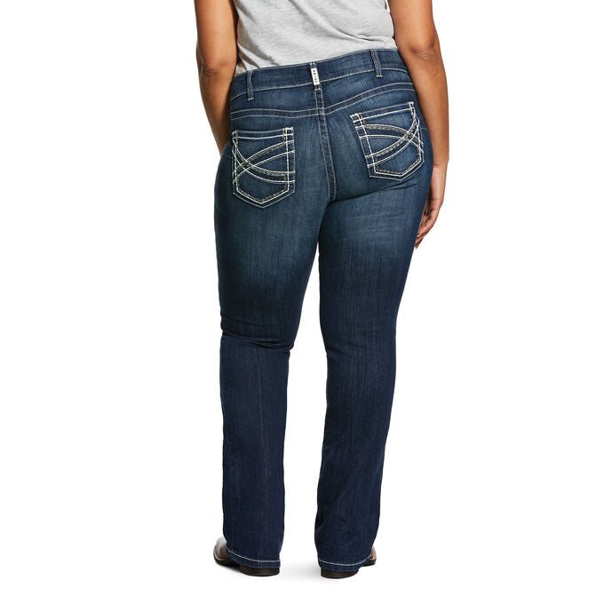 Ariat R.E.A.L. Mid Rise Stretch Entwined Boot Cut