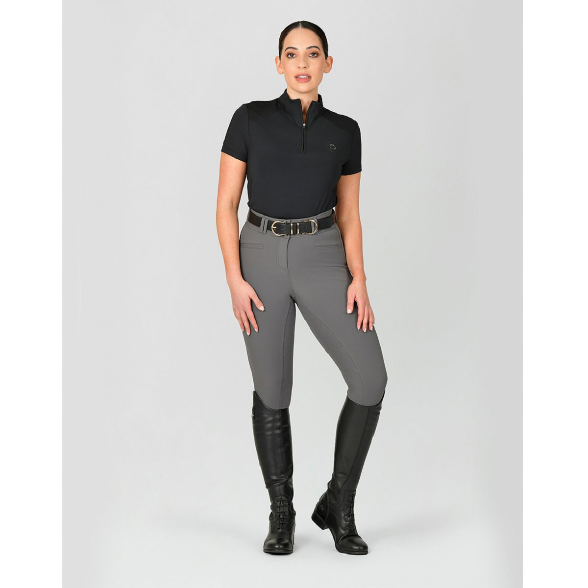 Dublin Black Chelsea Breeches