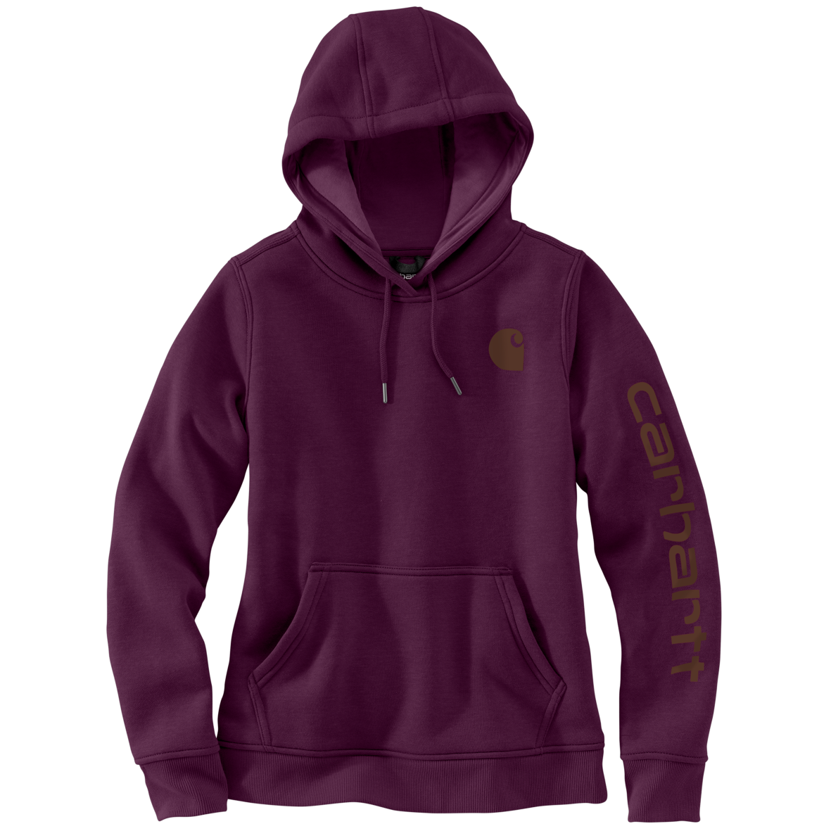Carhartt Womens Clarksburg Fleece Graphic Hooded Sweatshirt