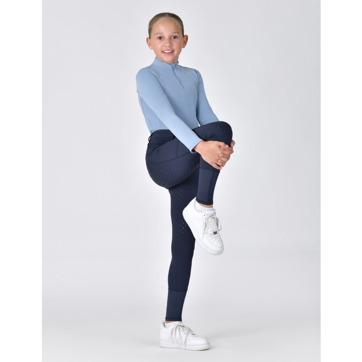 Dublin Kids Form Mesh Riding Tights