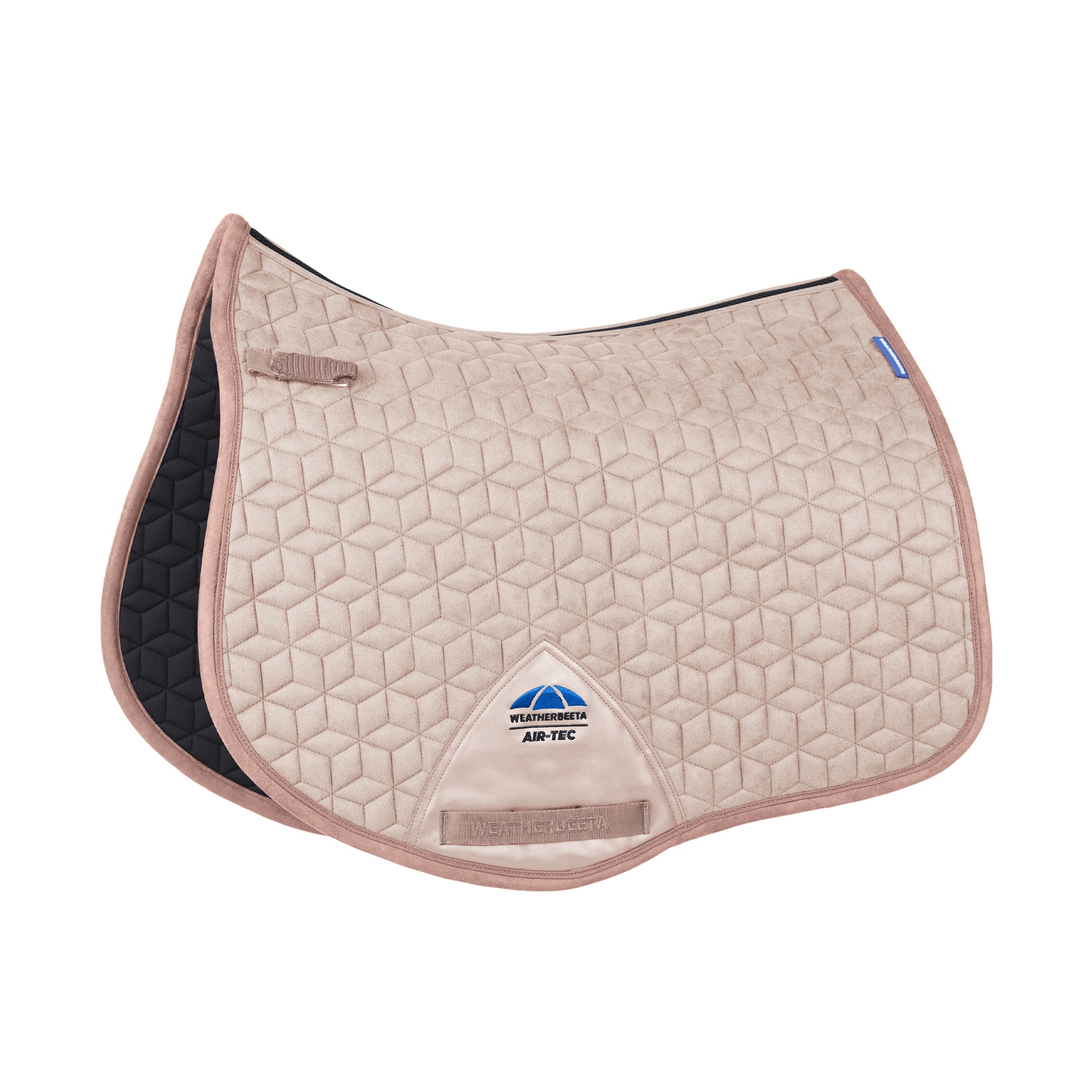 Weatherbeeta Suede Elite Air-Tec All Purpose Saddle Pad in Rose Quartz