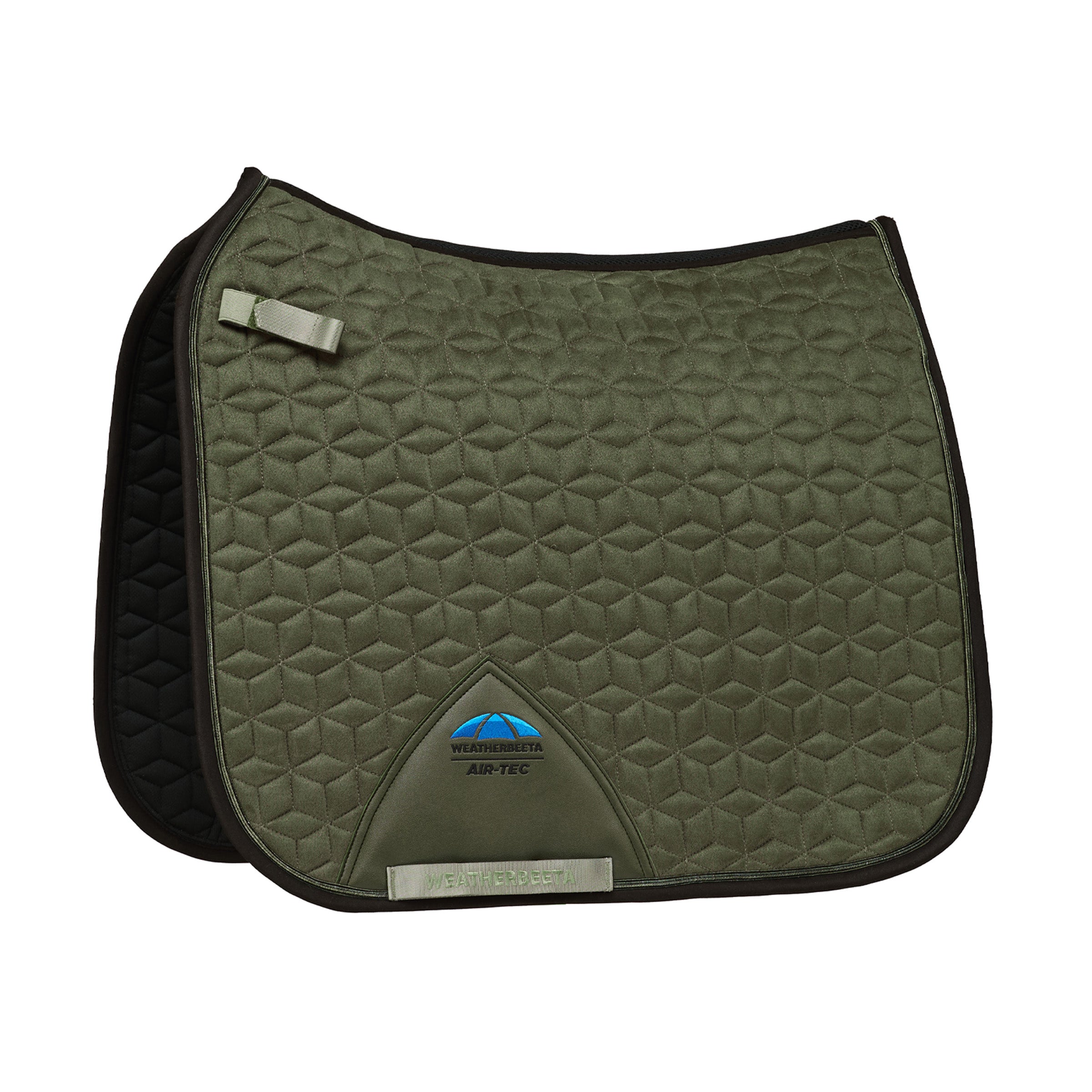 Weatherbeeta Suede Elite Air-Tec Dressage Saddle Pad in Olive