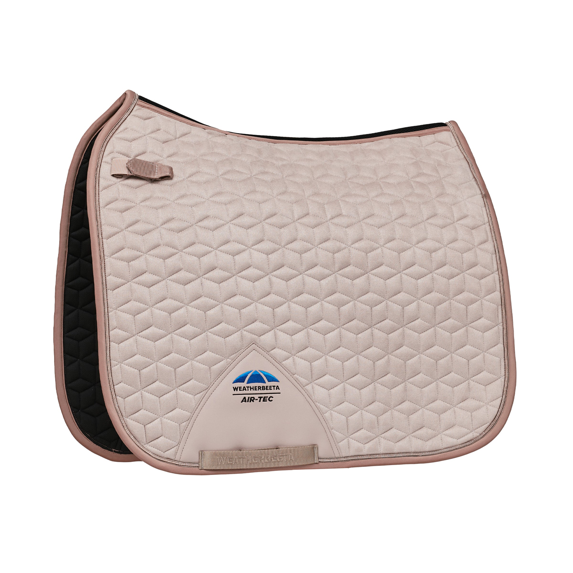 Weatherbeeta Suede Elite Air-Tec Dressage Saddle Pad in Rose Quartz