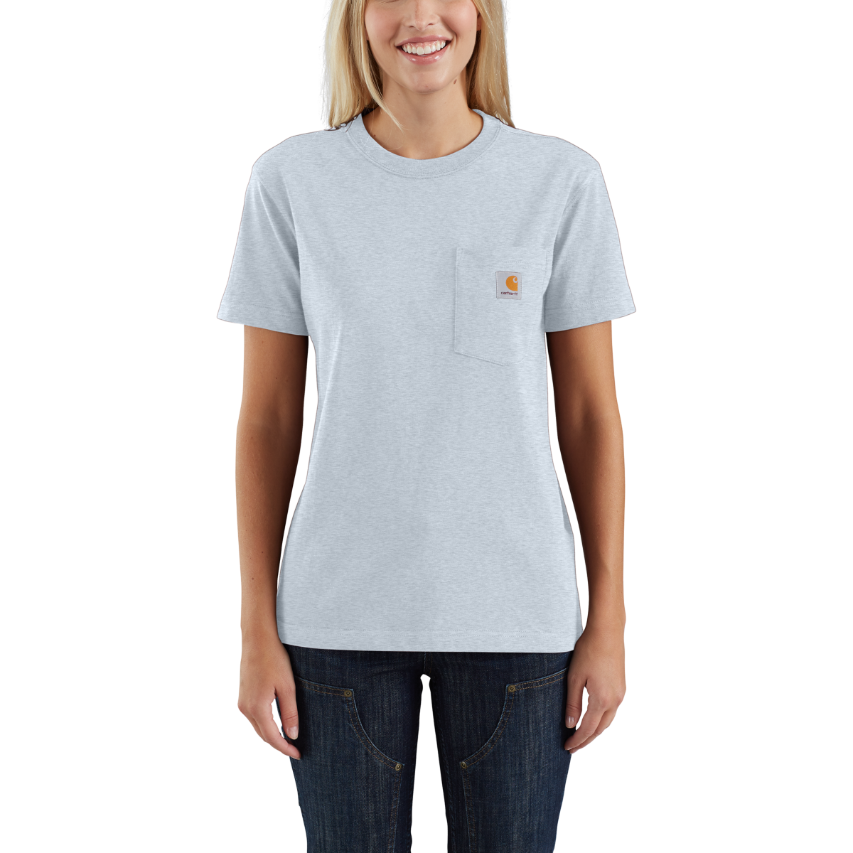 Carhartt Iconic Womens K87 Workwear Pocket T Shirt