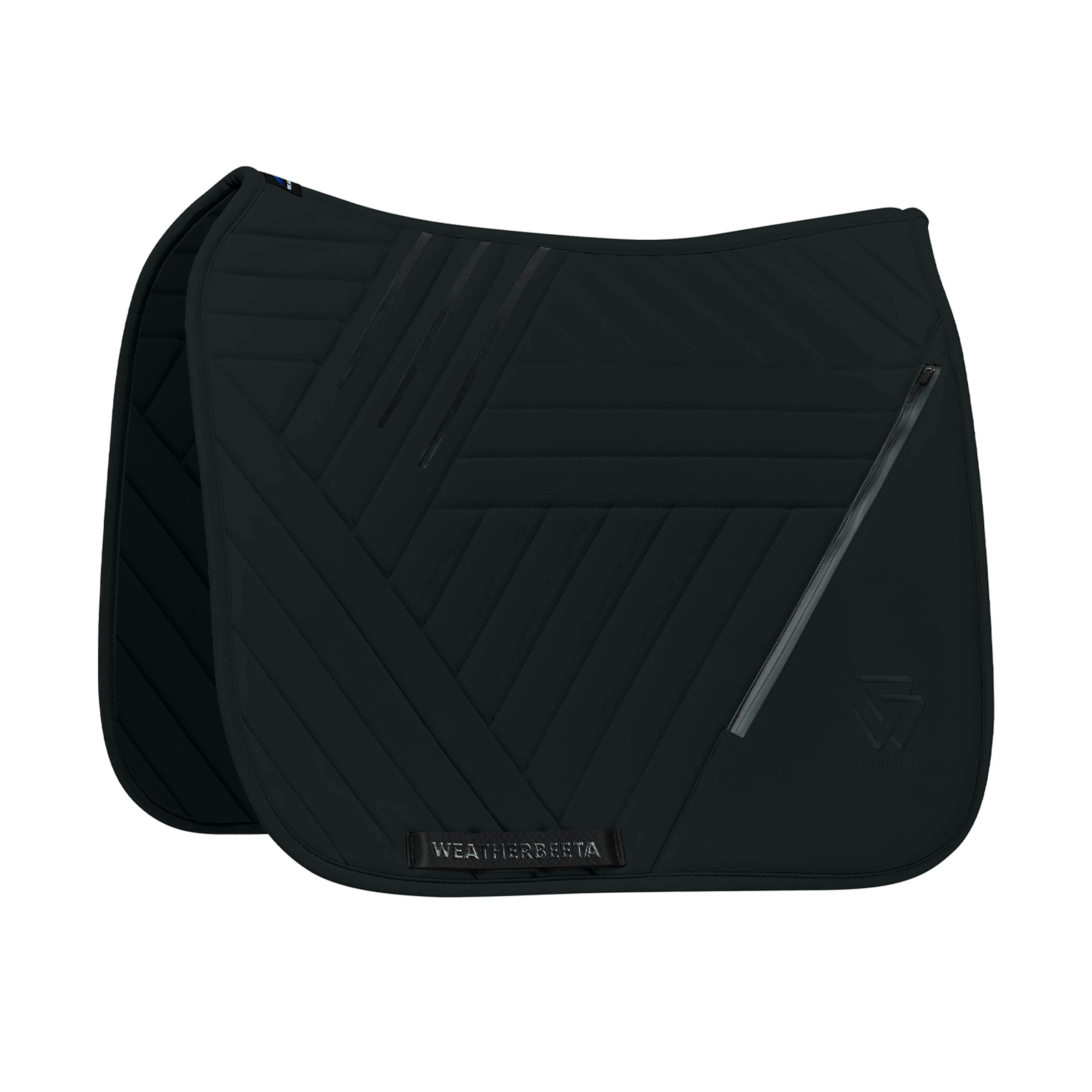 Weatherbeeta Softshell Pro Grip Dressage Saddle Pad in Black