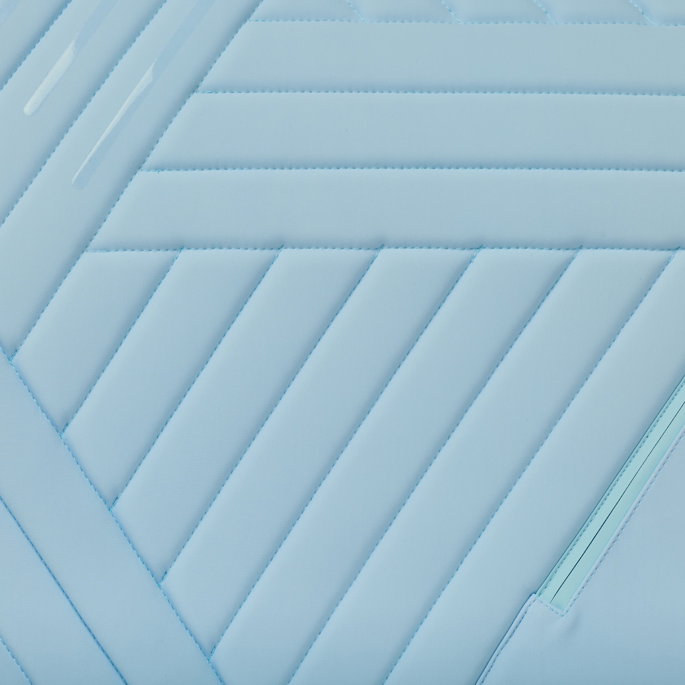 Mist Blue - softshell fabric detail