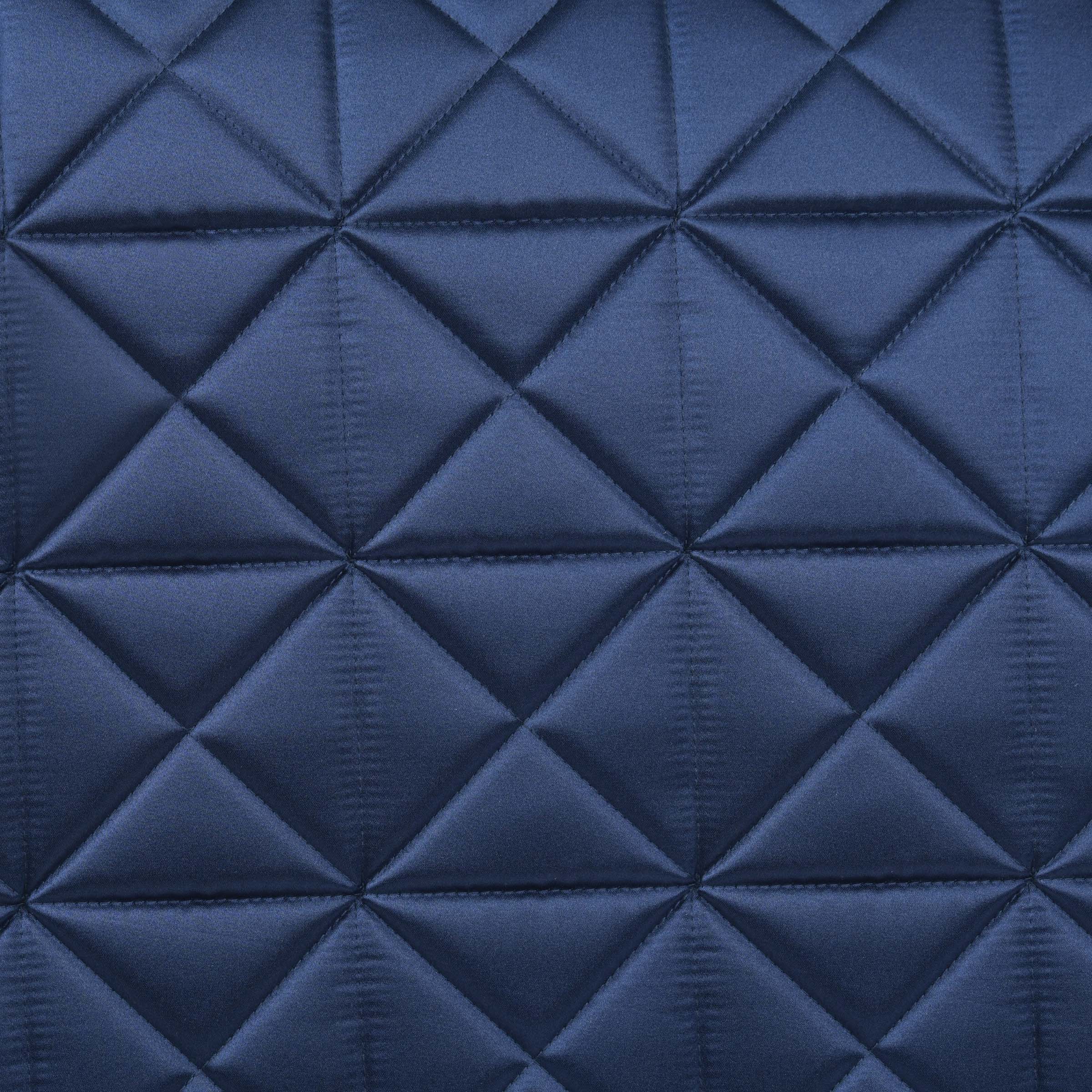 Navy - satin fabric detail