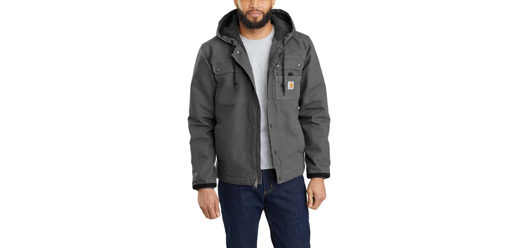 Carhartt BARTLETT Washed Duck Jacket Gravel