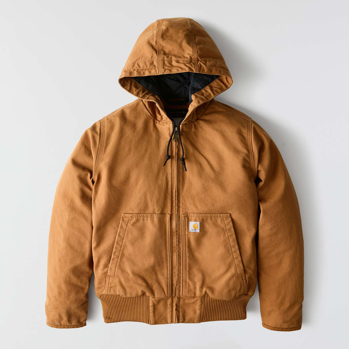 Carhartt Womens Washed Duck Active Jacket - Carhartt Brown