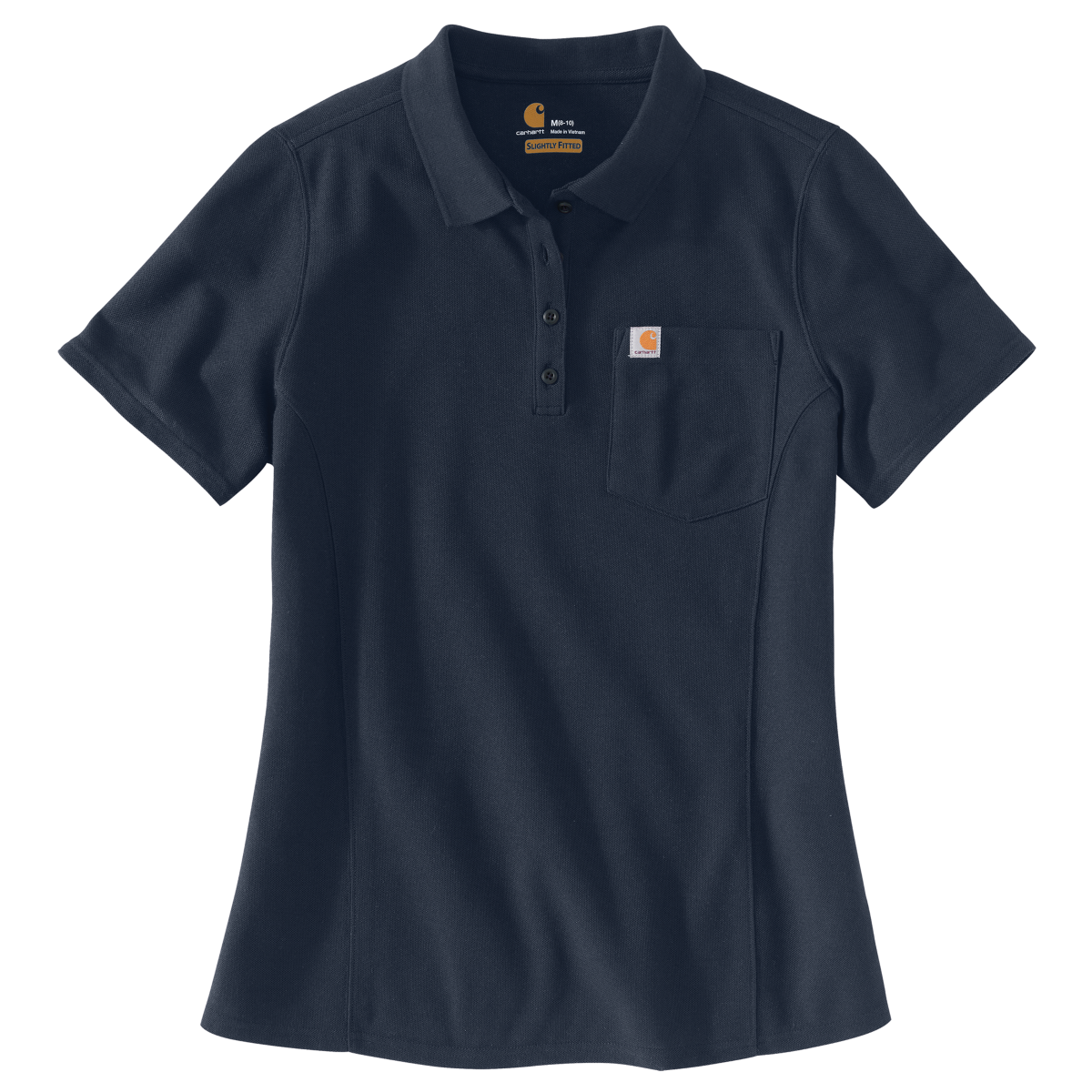 Carhartt Womens Relaxed Fit Midweight Short Sleeve Polo