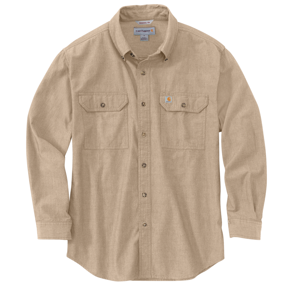 Carhartt Chambray Shirt - Dark Tan