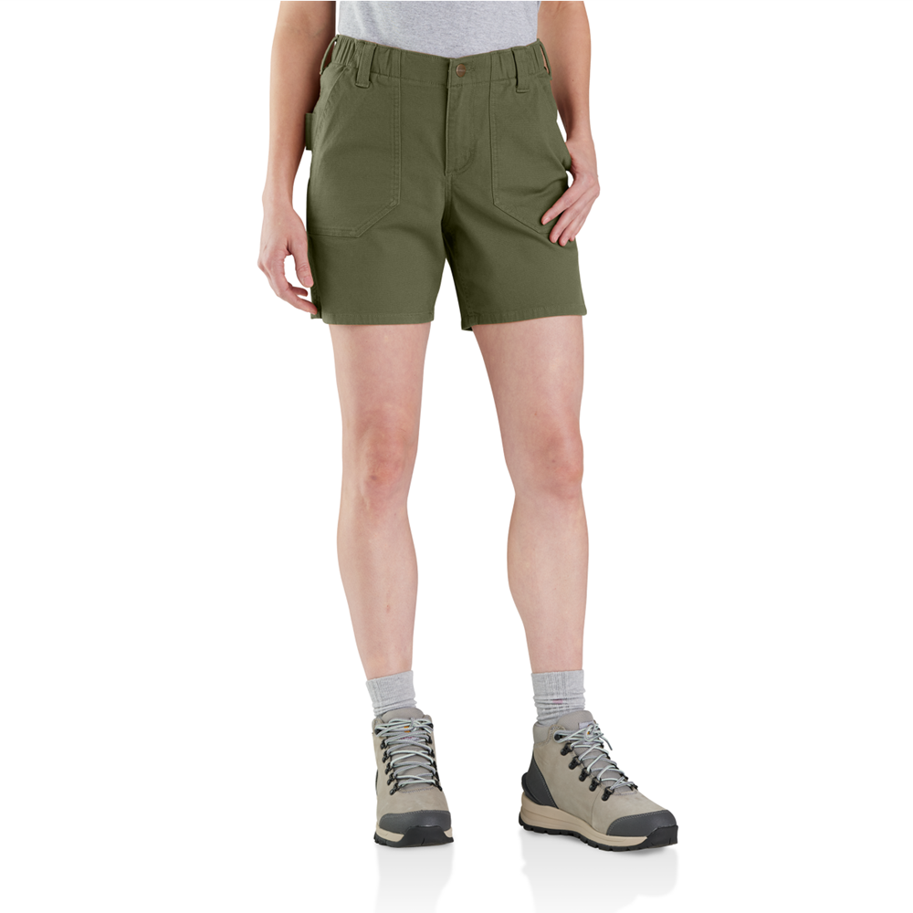 Carhartt Womens Relaxed Fit Canvas Work Short