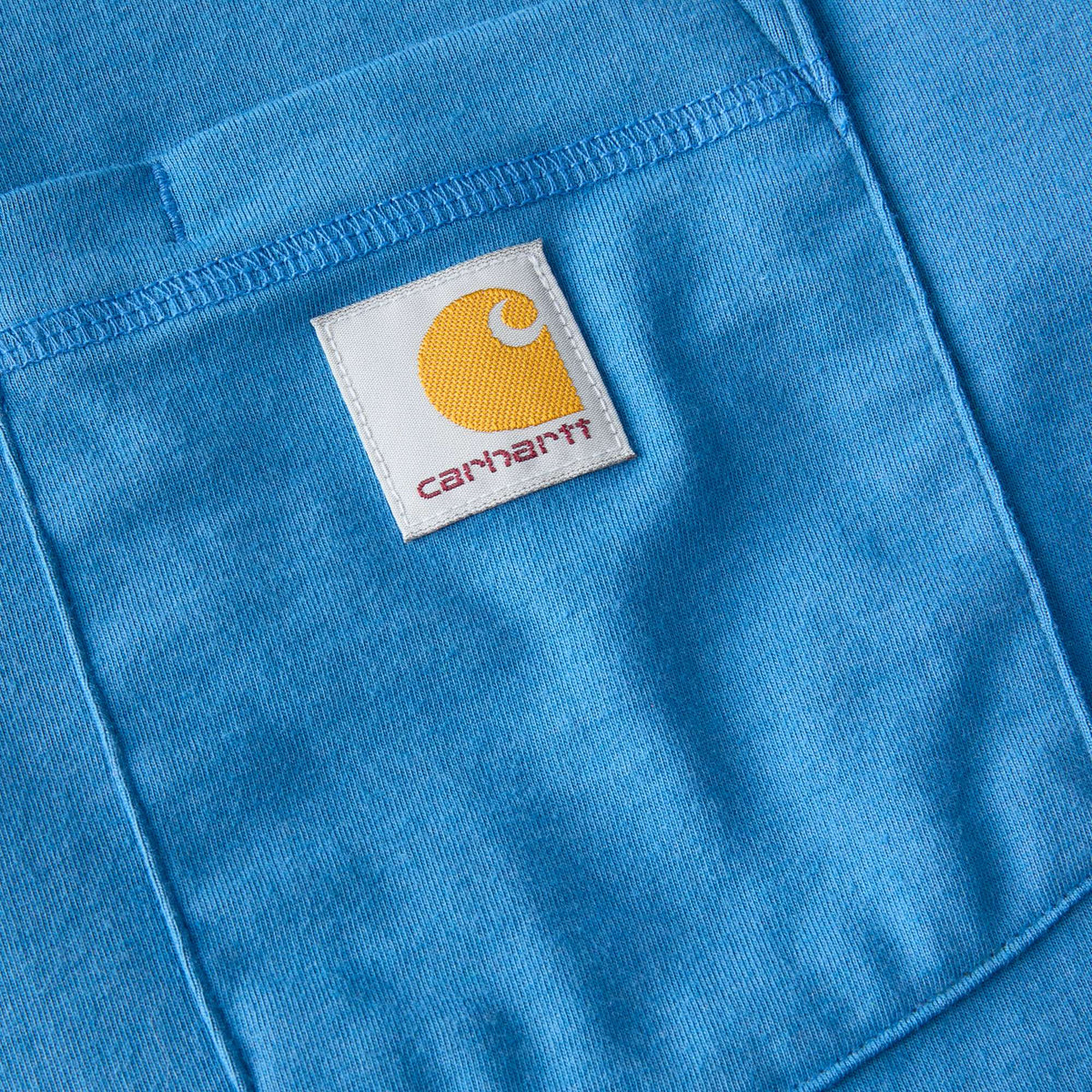 Carhartt Force Relaxed Fit Midweight Pocket T Shirt - Horizon Blue Heather
