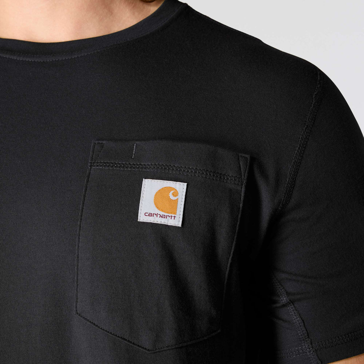 Carhartt Force Relaxed Fit Midweight Pocket T Shirt - Black