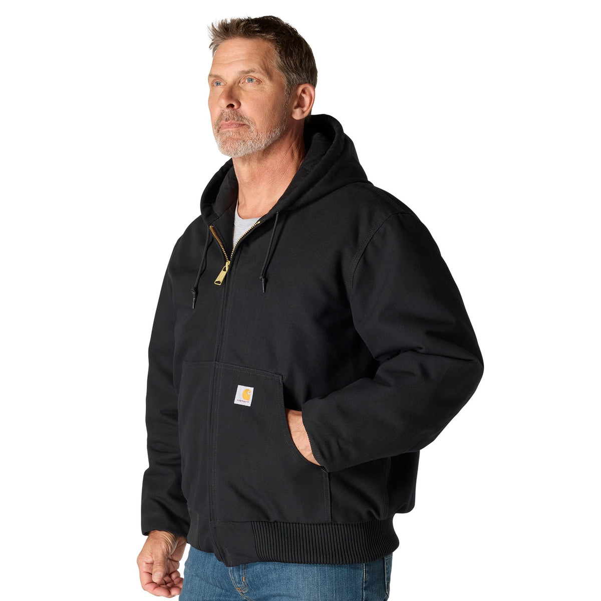 Carhartt Iconic Firm Duck Active Jacket - Black