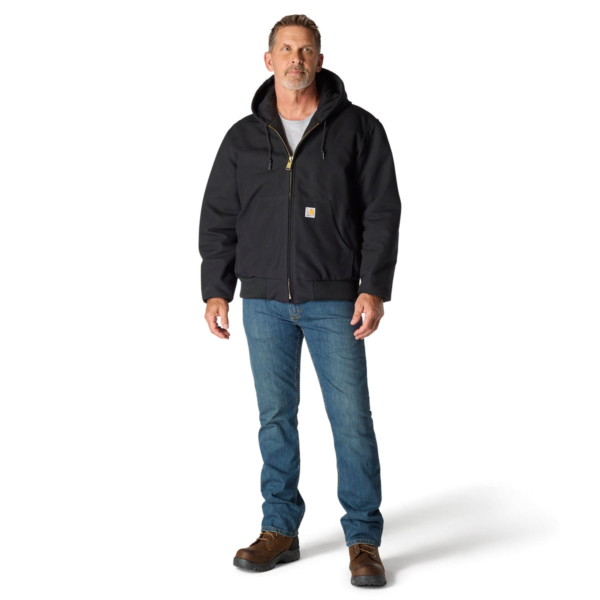 Carhartt Iconic Firm Duck Active Jacket - Black