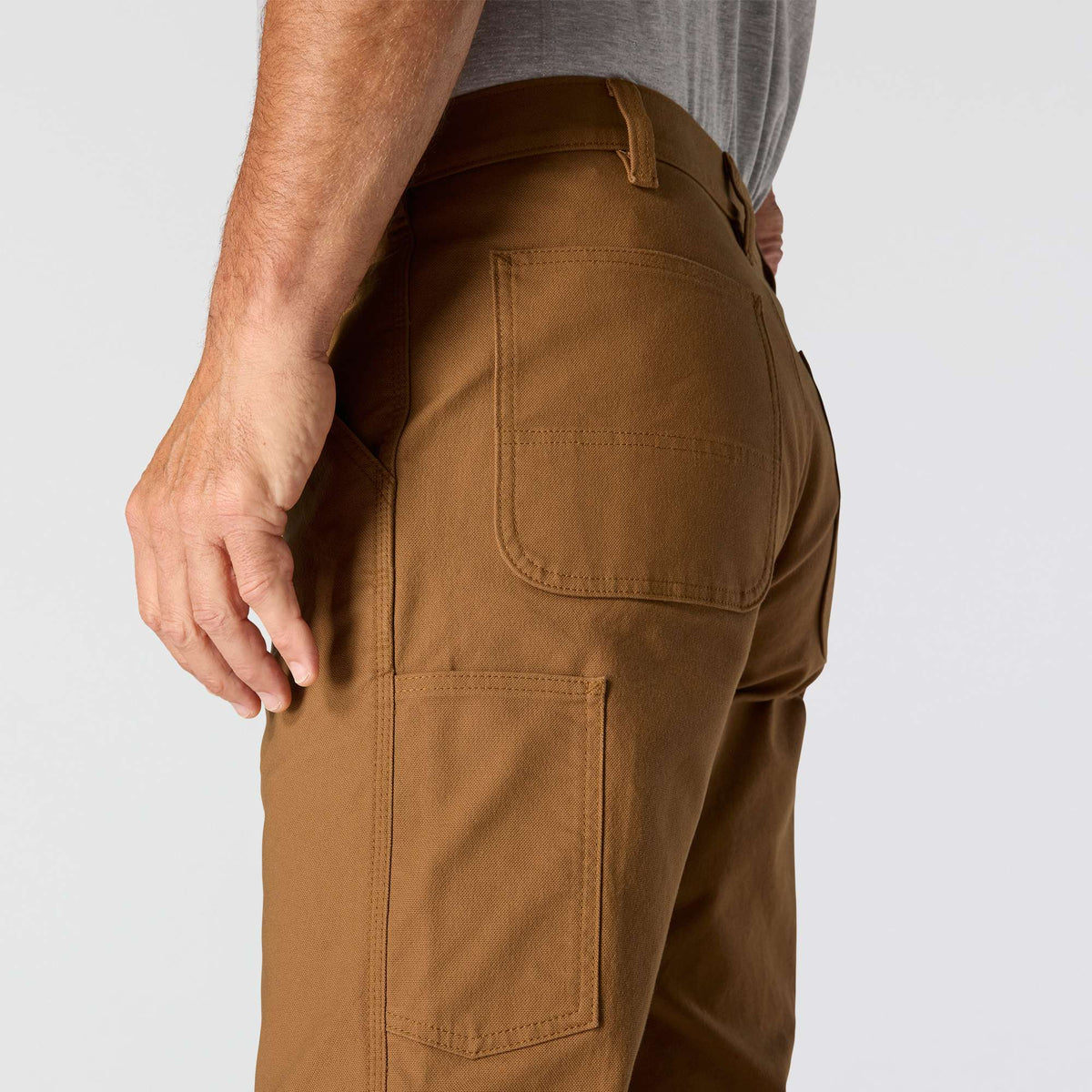 Carhartt Loose Straight Rugged Flex Duck Utility Work Pant - Carhartt Brown