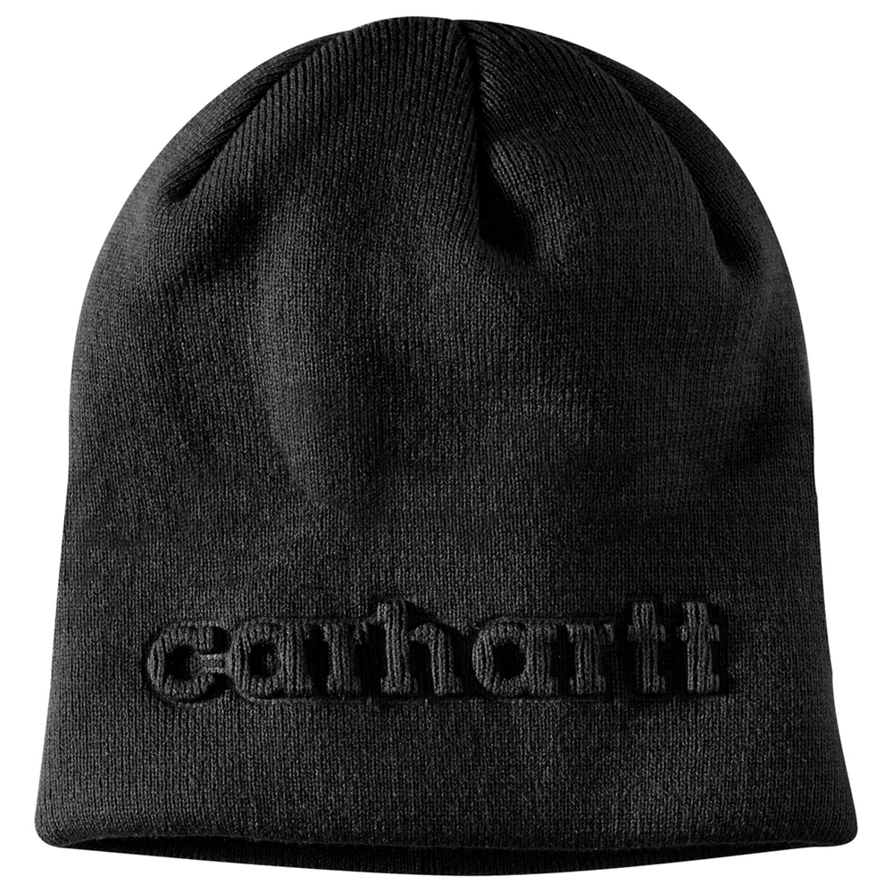 Carhartt Knit Embossed Beanie - Black