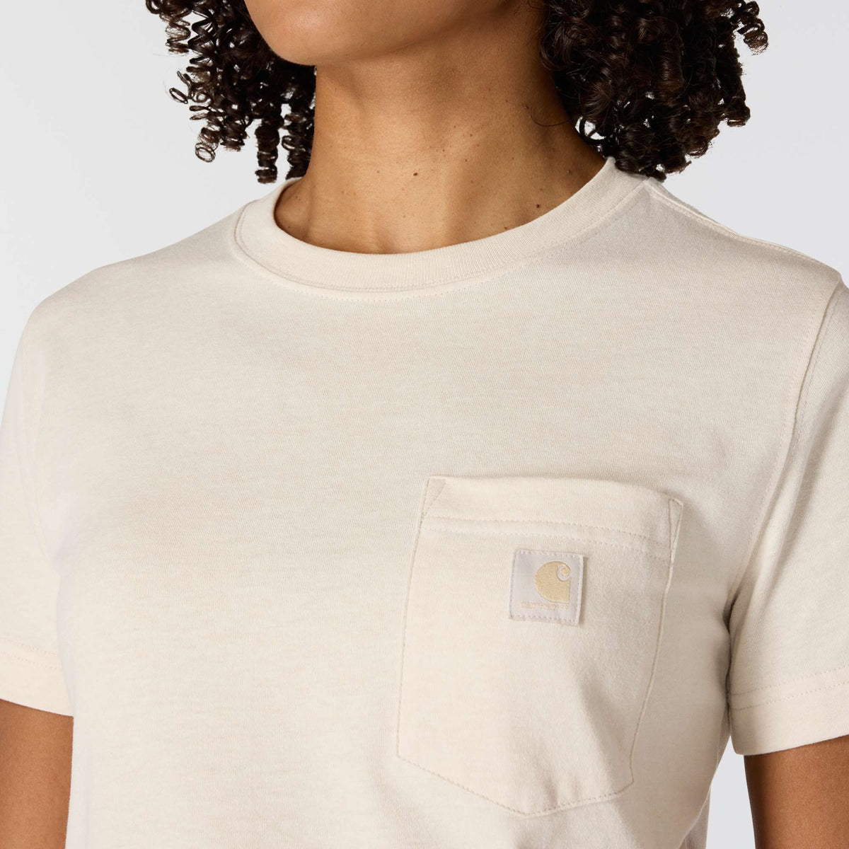 Carhartt Womens Irvine Relaxed Fit T-Shirt - Eggshell