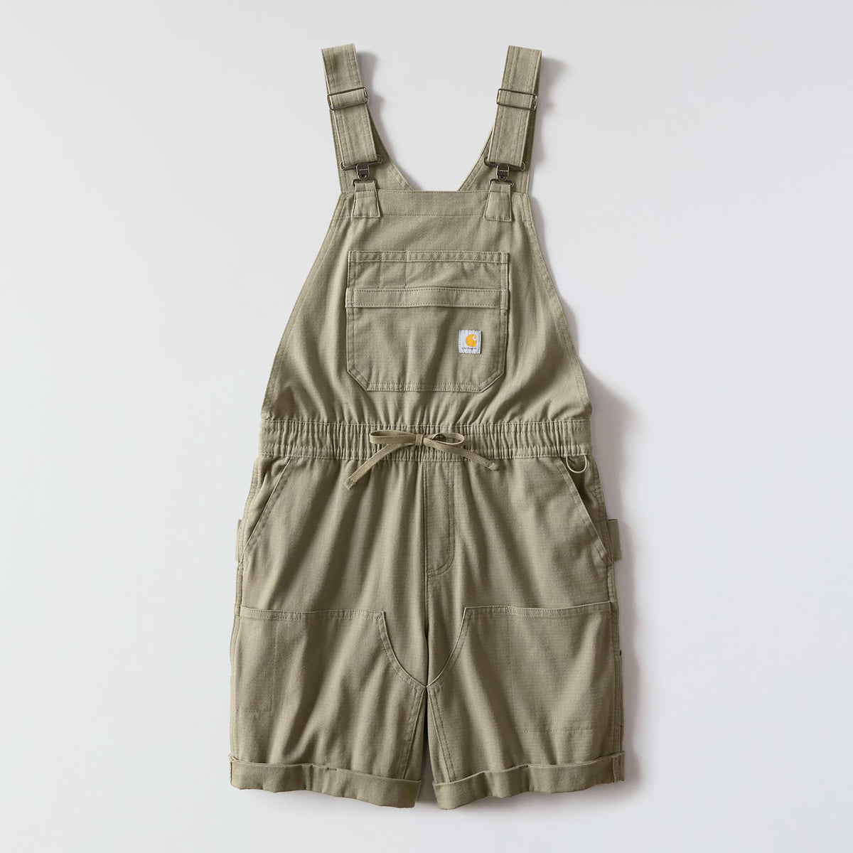 Carhartt Womens Force Ripstop Shortall - Dusty Olive