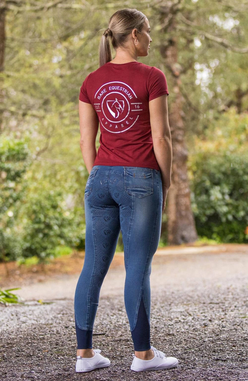 BARE Equestrian Heritage Denim Breeches