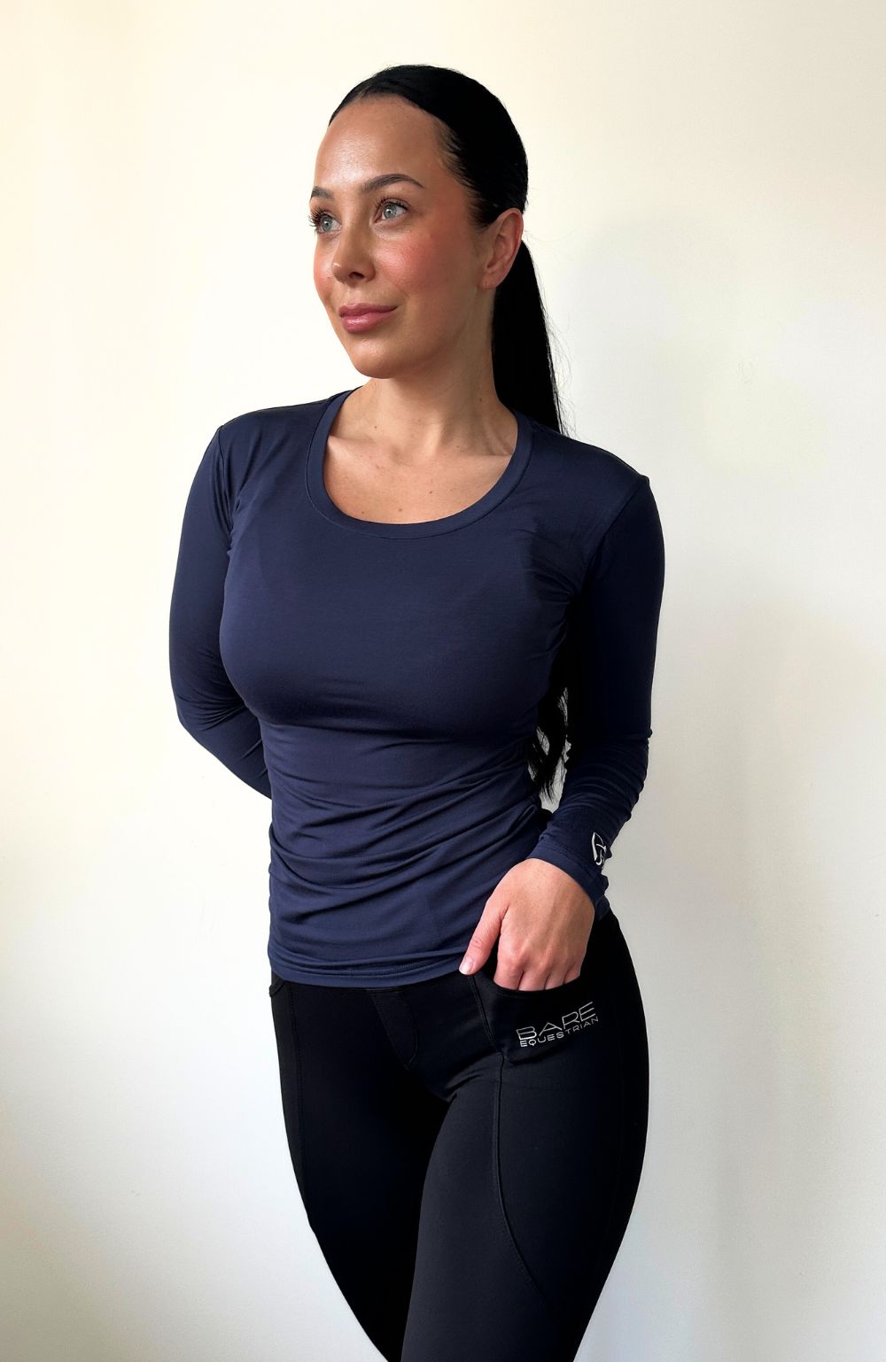 BARE Equestrian Active Long Sleeve Tee