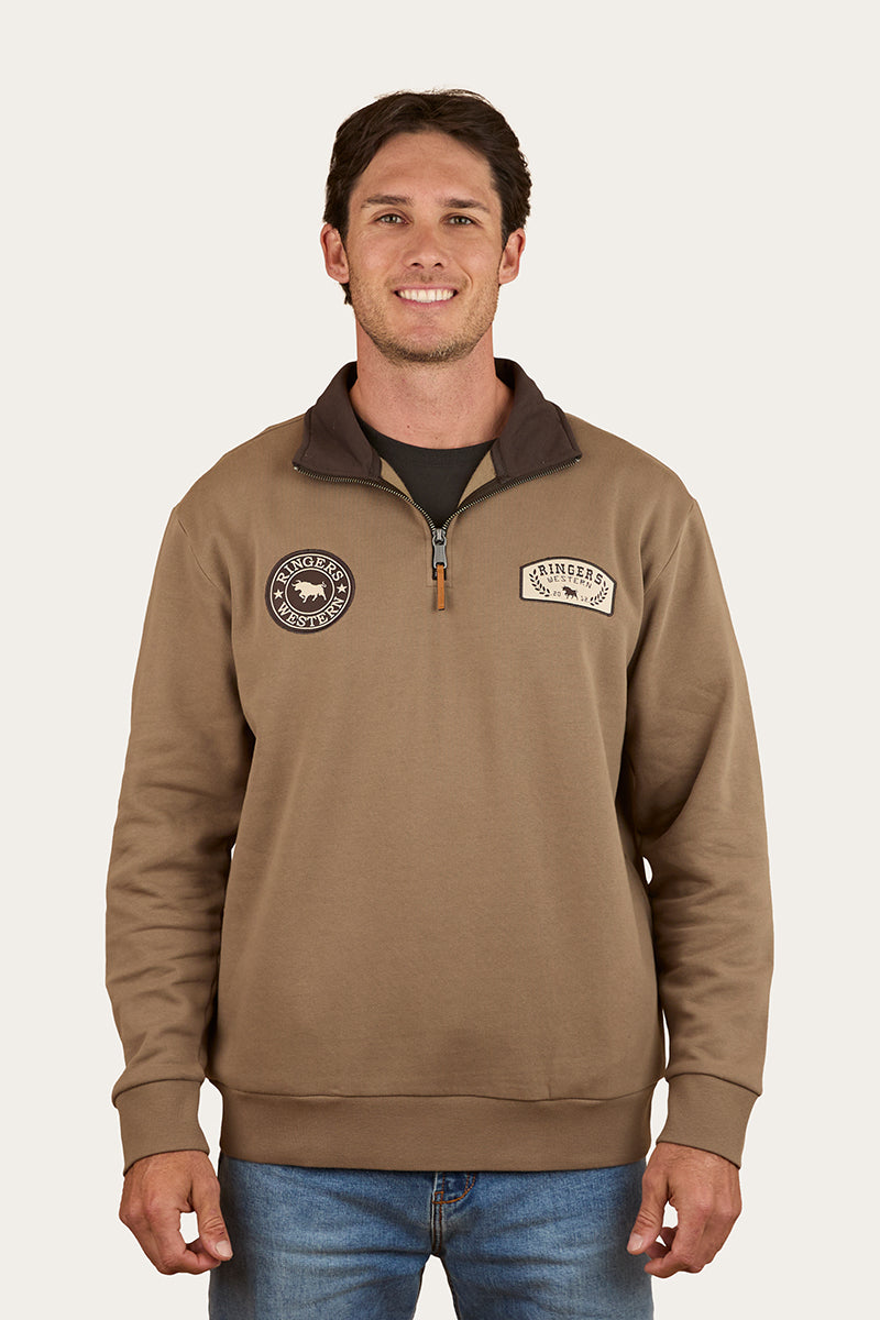 Ringers Western Lachlan Mens 1/4 Zip Crew