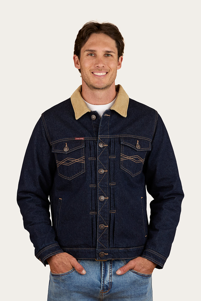 Ringers Western Devonport Mens Denim Trucker Jacket