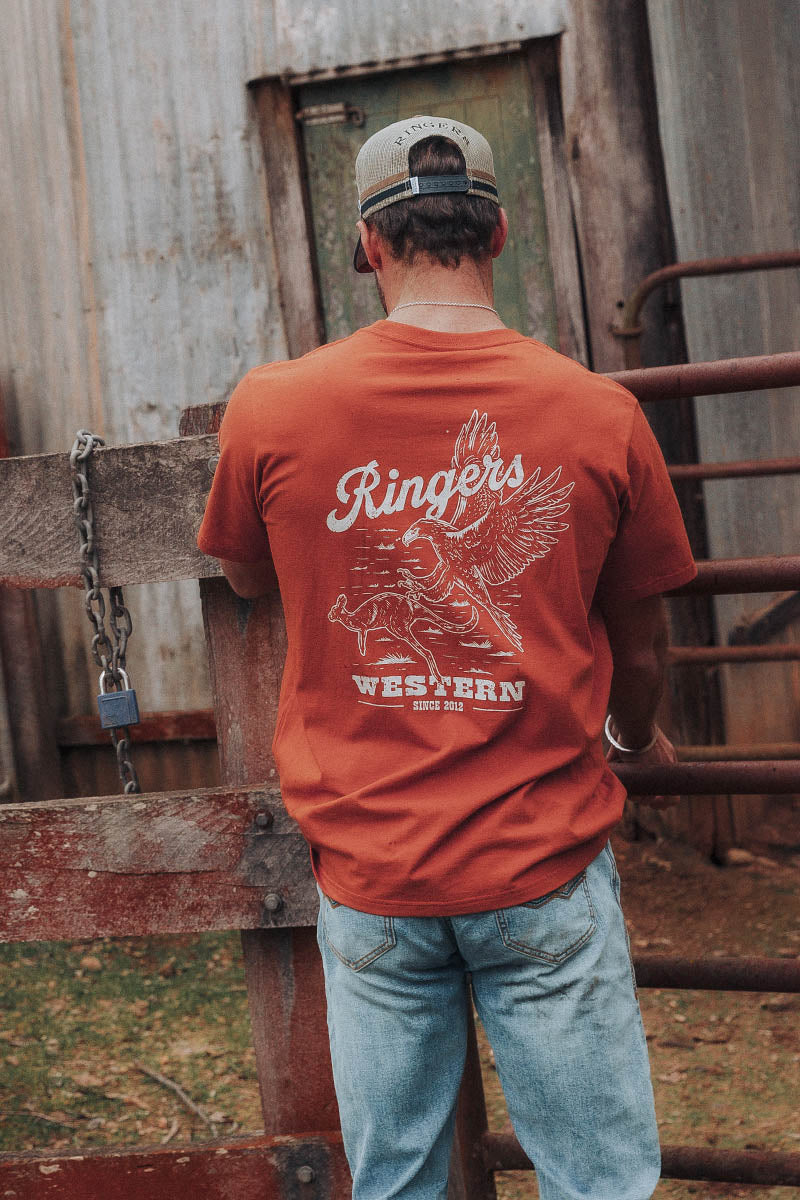Wedge-tail Rampage Mens Loose Fit T-Shirt