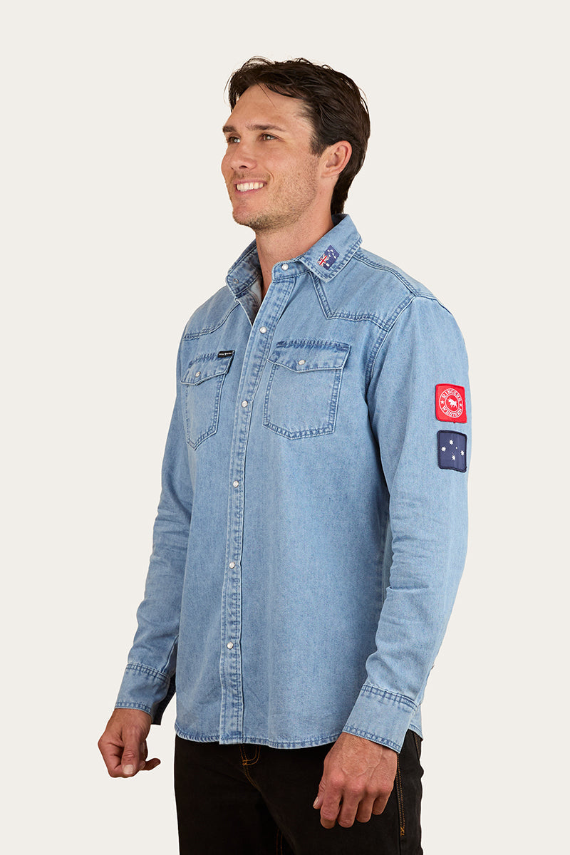 Ringers Western Young and Free Mens Western Shirt