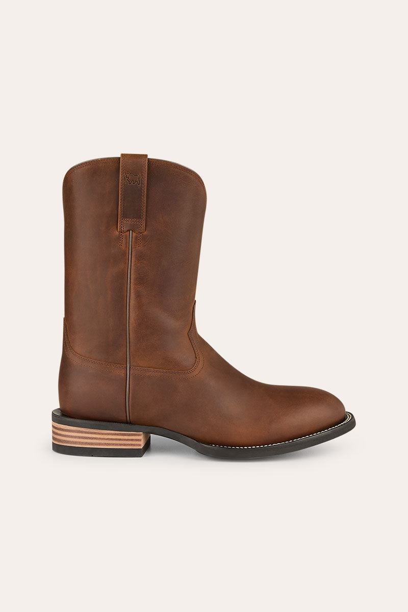 Ringers Western Roper Round Toe Boot