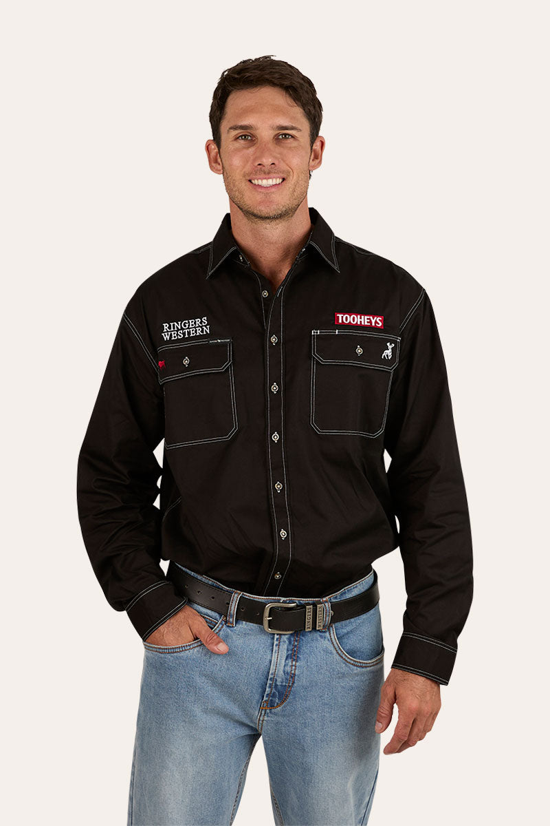 Tooheys X Ringers Mens Long Sleeve Full Button Work Shirt