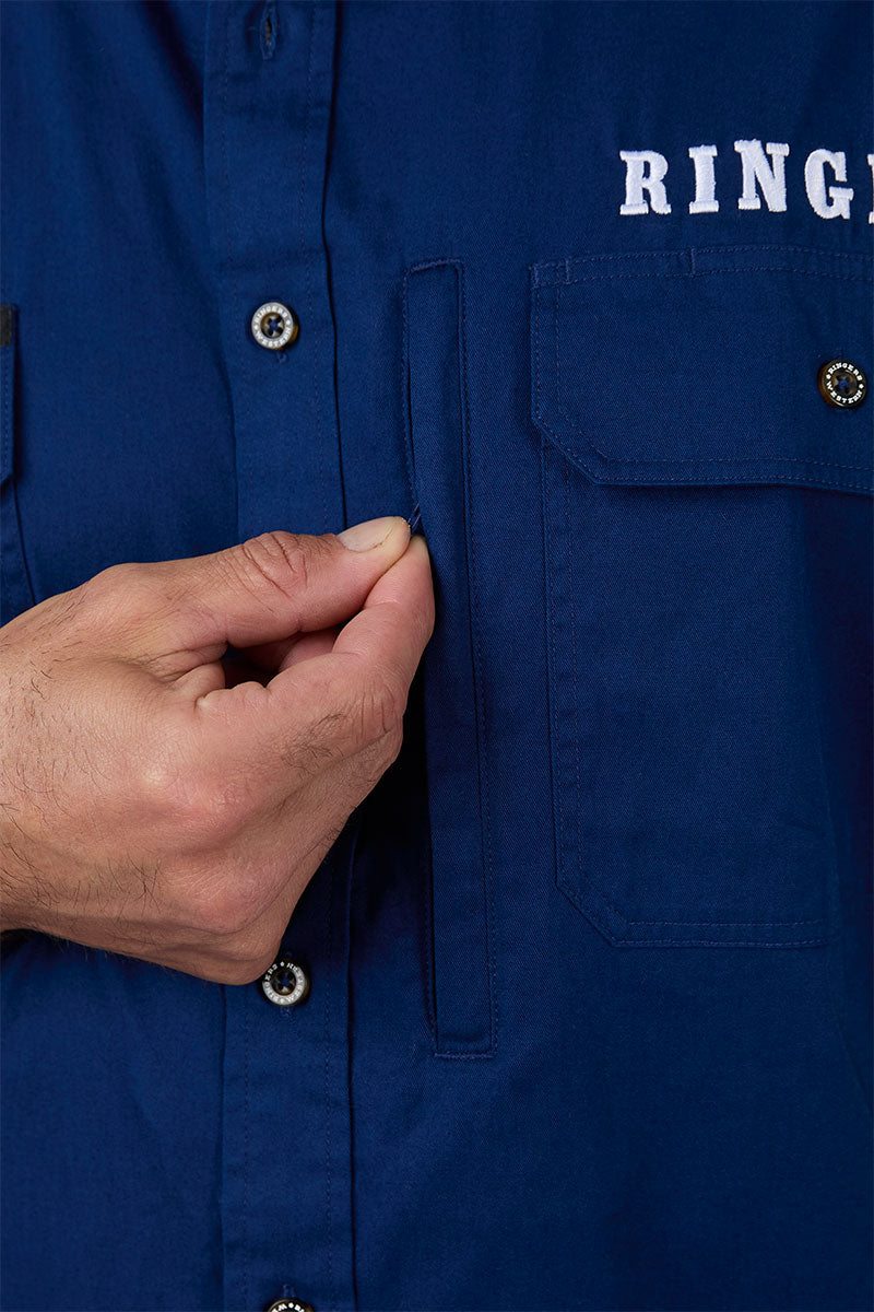 Ringers Western The Champion Mens Full Button SS Workshirt