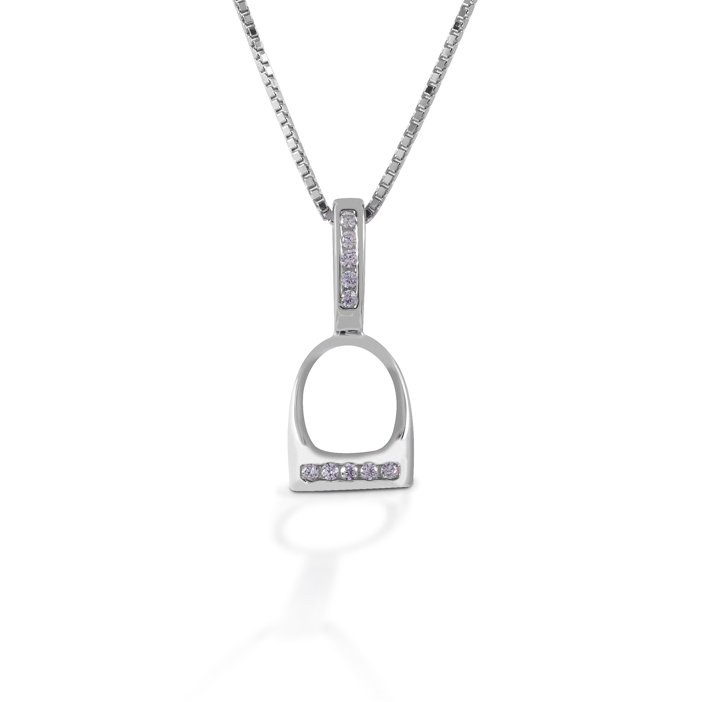 Kelly Herd Necklace English Stirrup Small