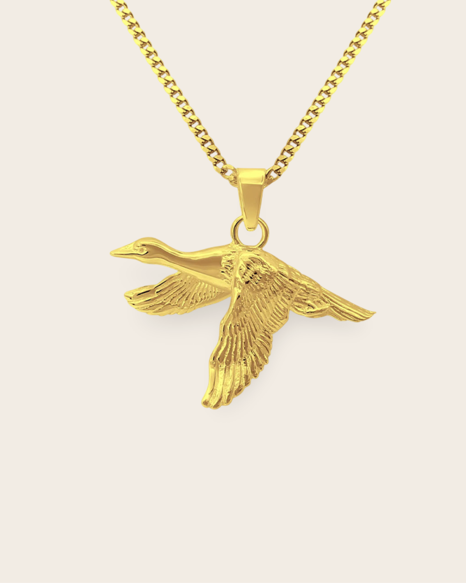 Whistle & Pop Fly Away Home Duck Necklace
