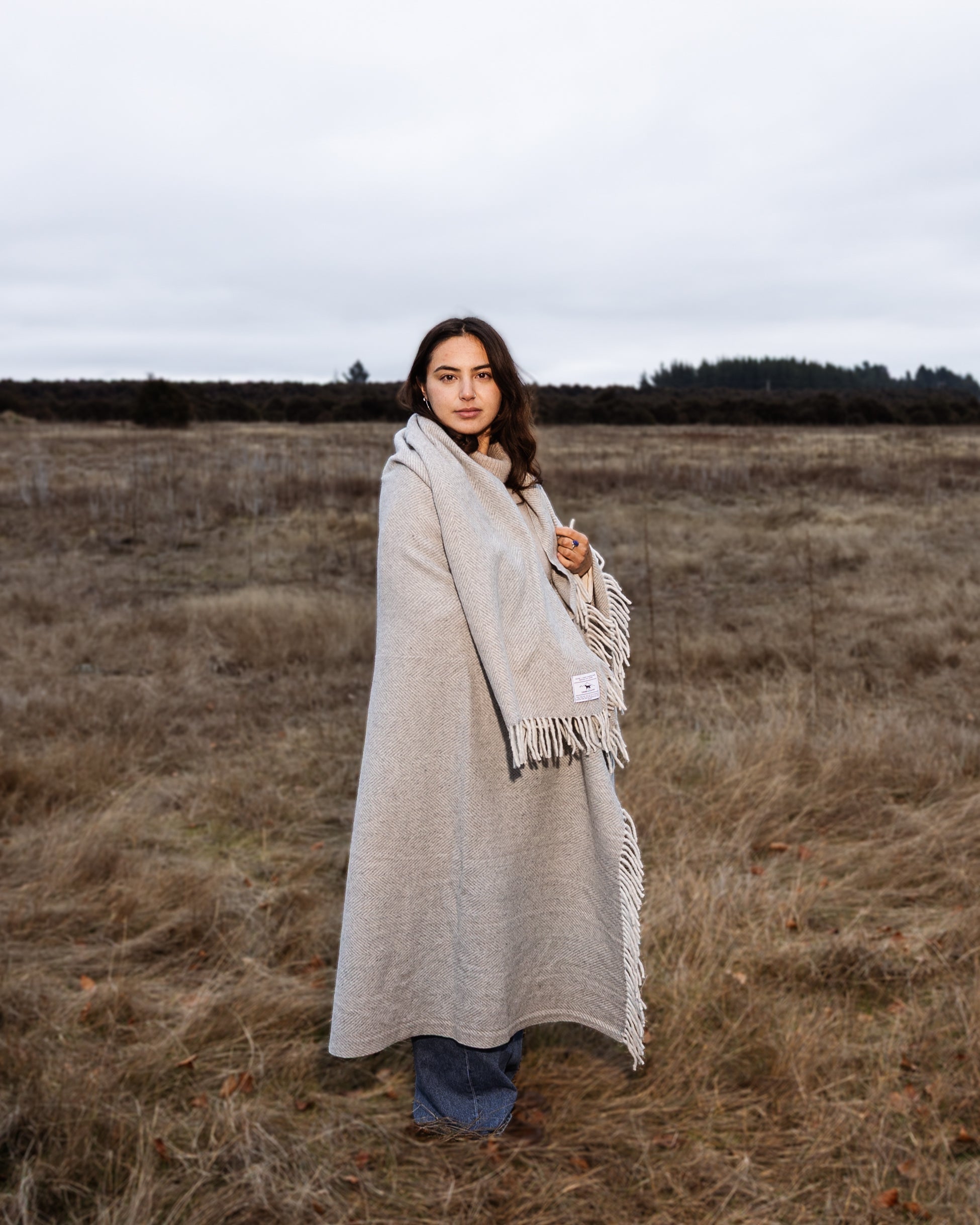 Country Collective Recycled Wool Blanket - Akaroa