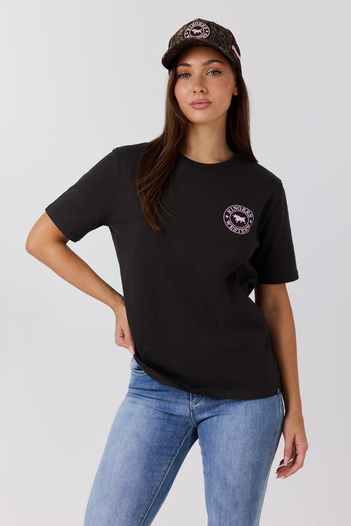 Ringers Western Signature Bull Womens Loose T-Shirt