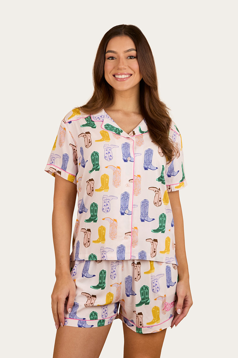 Ringers Western Bianca Womens Short Pyjama Set