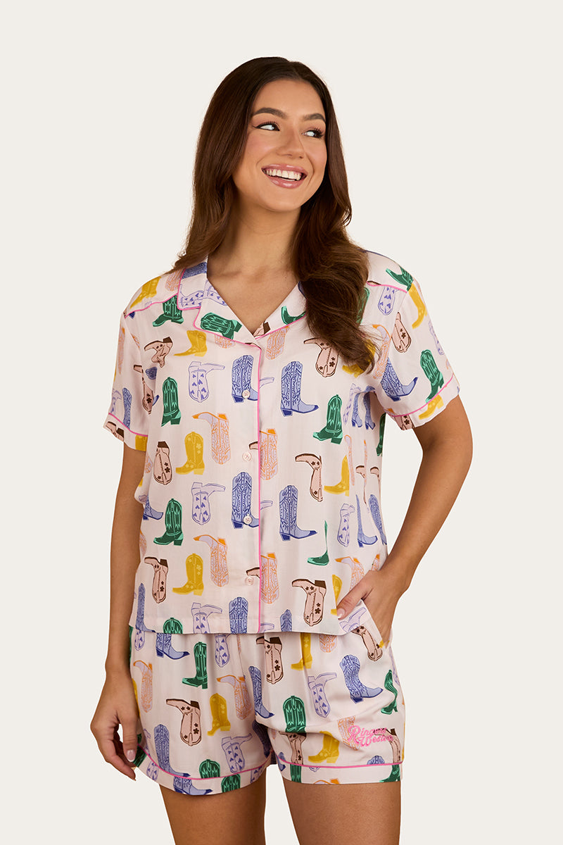 Ringers Western Bianca Womens Short Pyjama Set