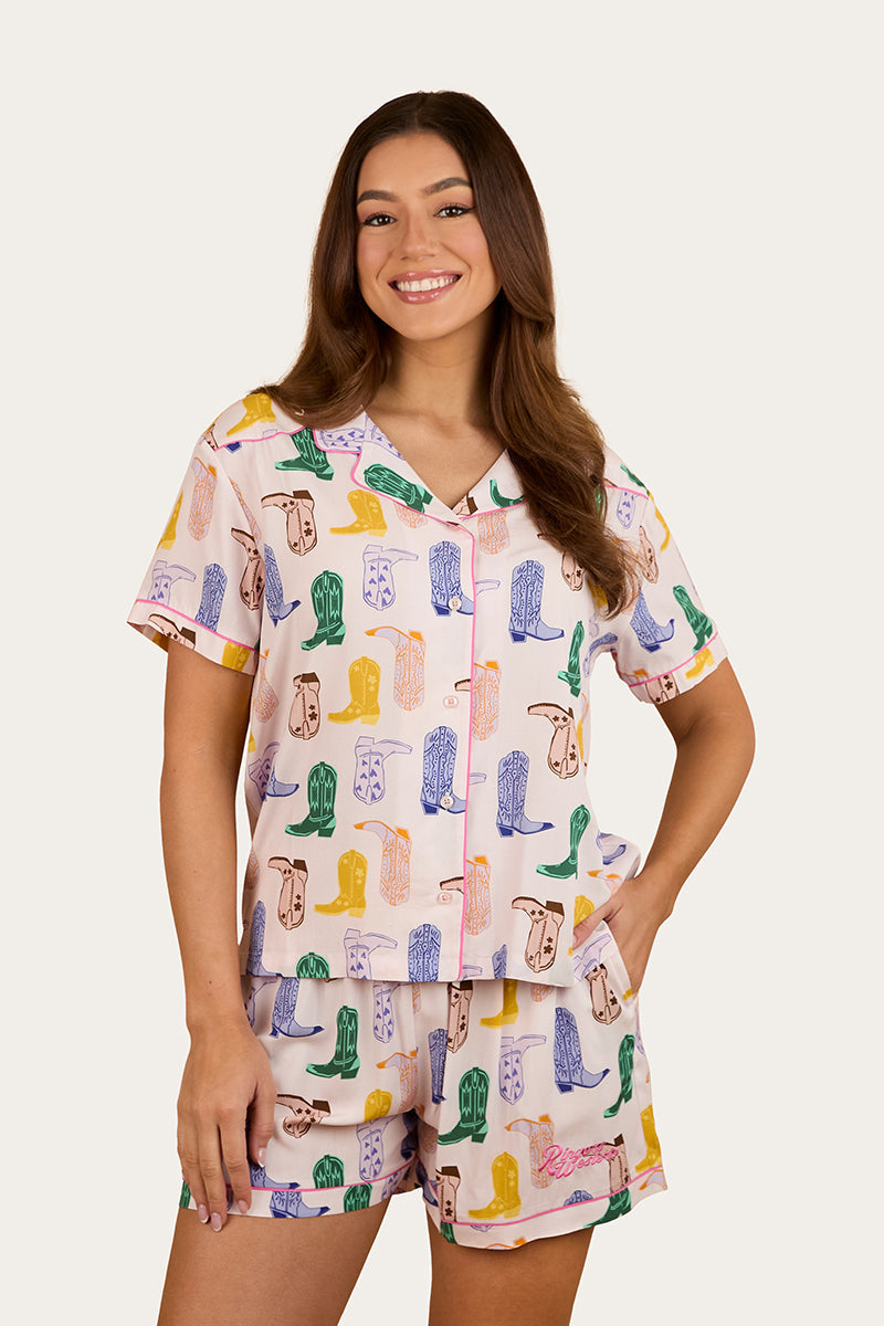 Ringers Western Bianca Womens Short Pyjama Set