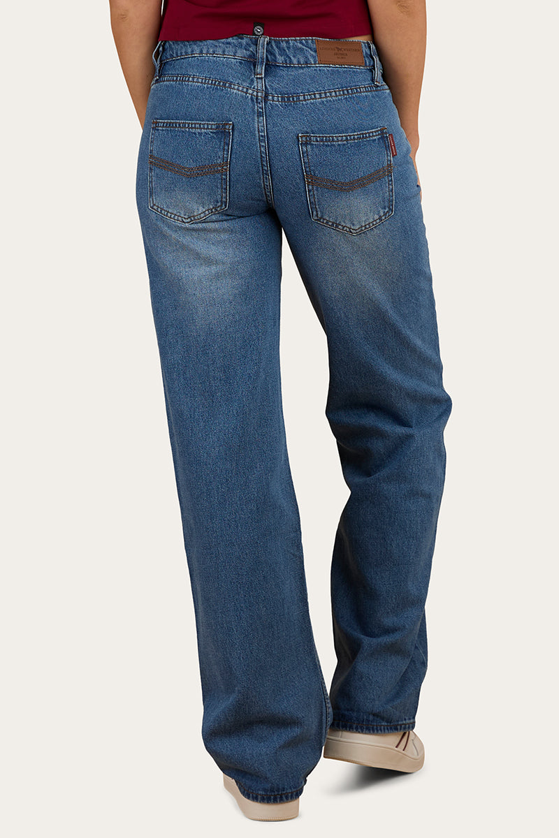 Ringers Western Cammy Low Rise Wide Leg Jean