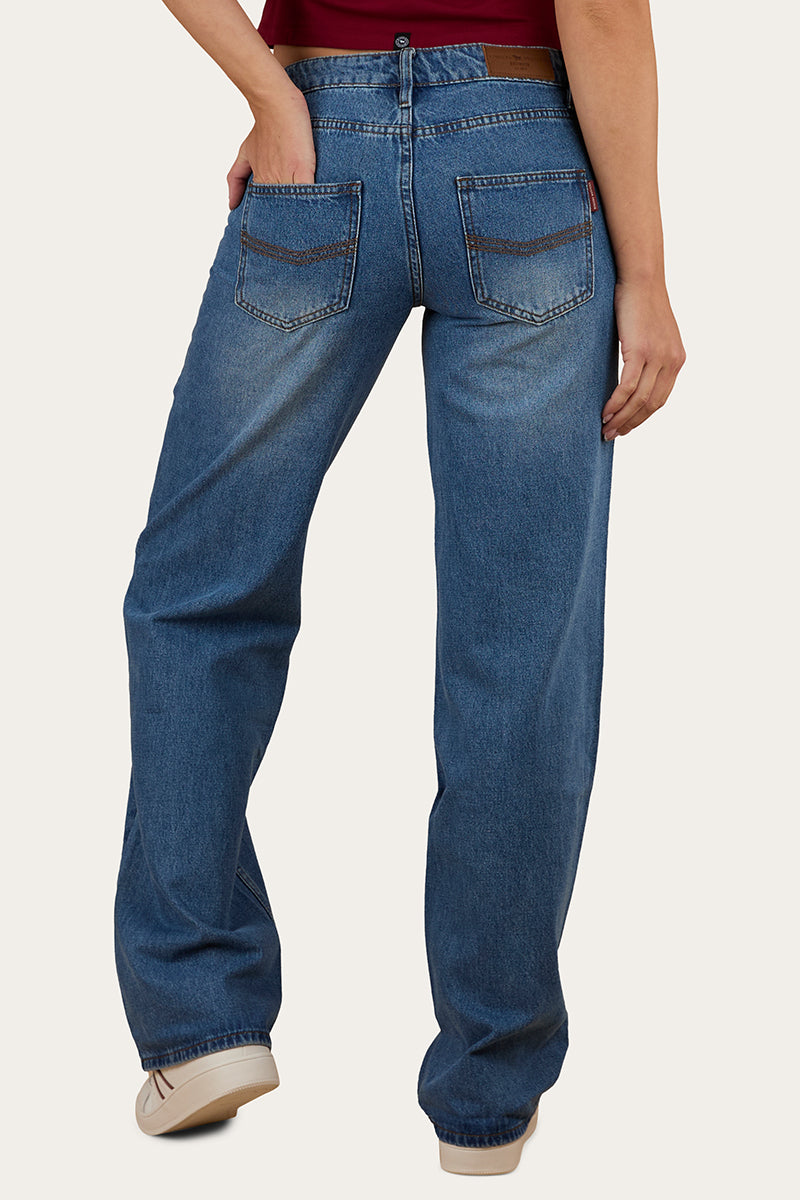 Ringers Western Cammy Low Rise Wide Leg Jean