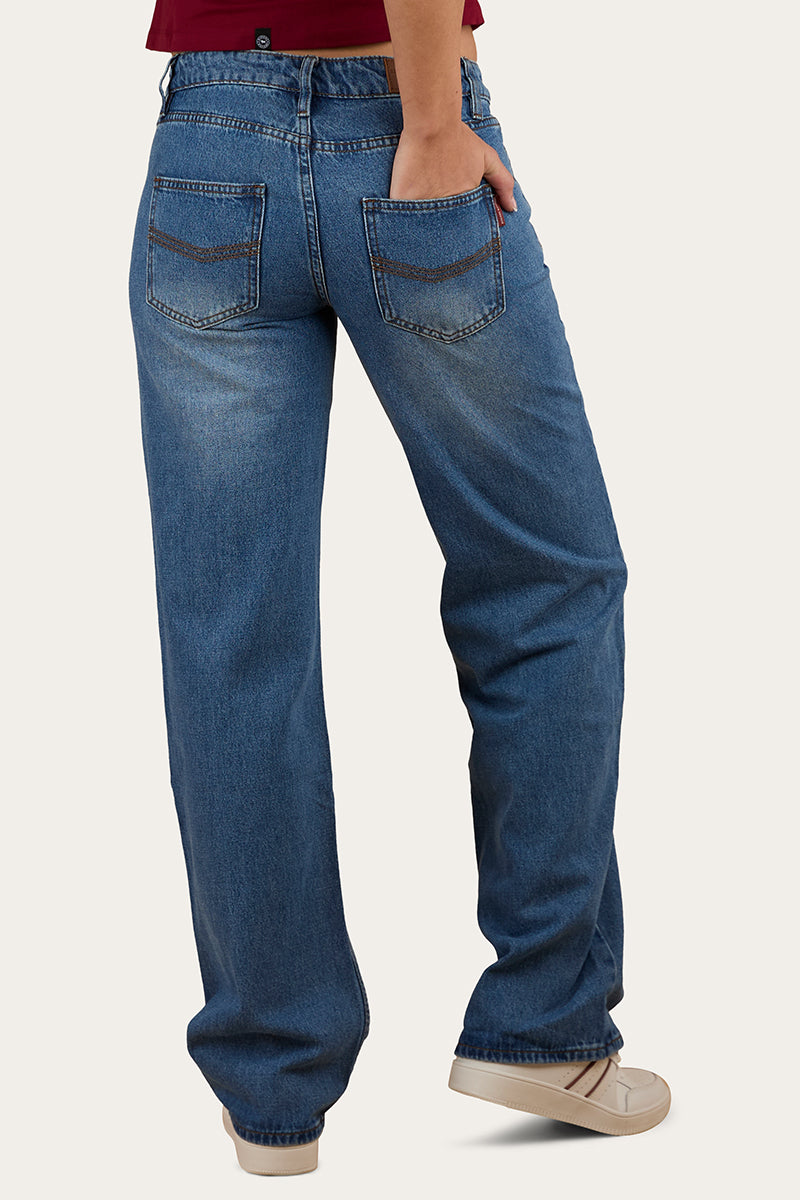 Ringers Western Cammy Low Rise Wide Leg Jean
