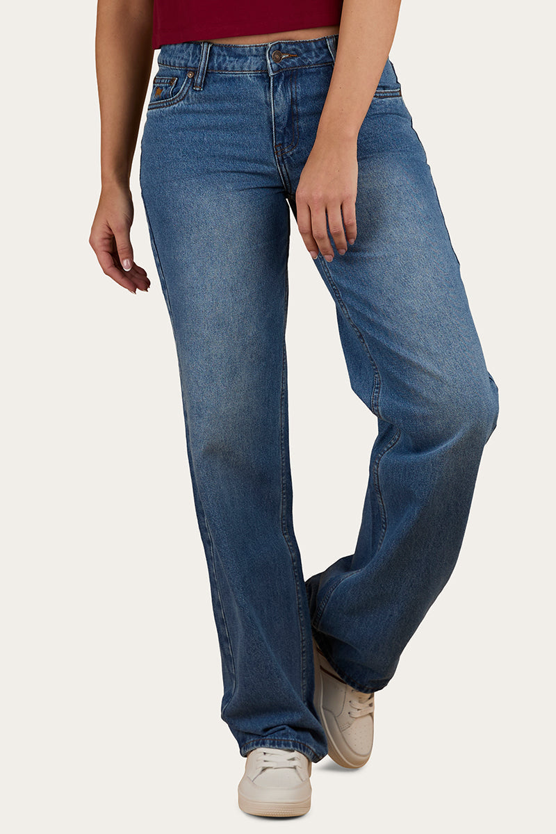 Ringers Western Cammy Low Rise Wide Leg Jean