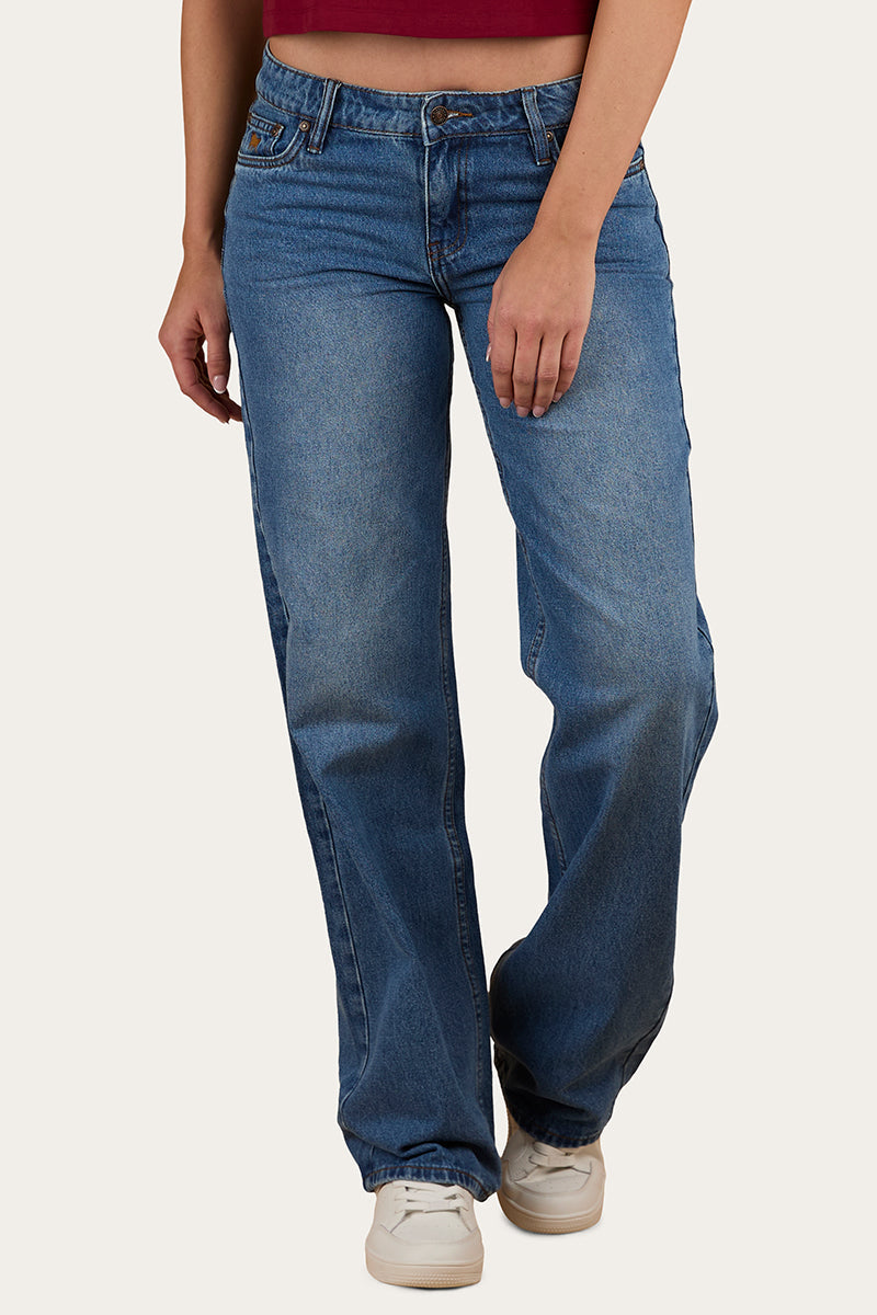 Ringers Western Cammy Low Rise Wide Leg Jean