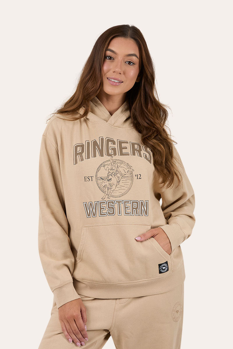 Ringers Western College Womens Oversized Pullover Hoodie