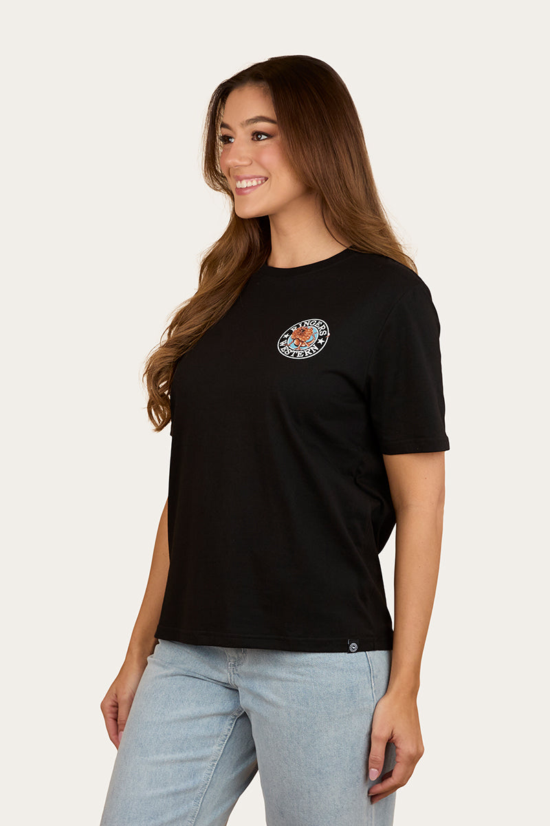 Ringers Western Outta Towner Womens Loose Fit T-Shirt