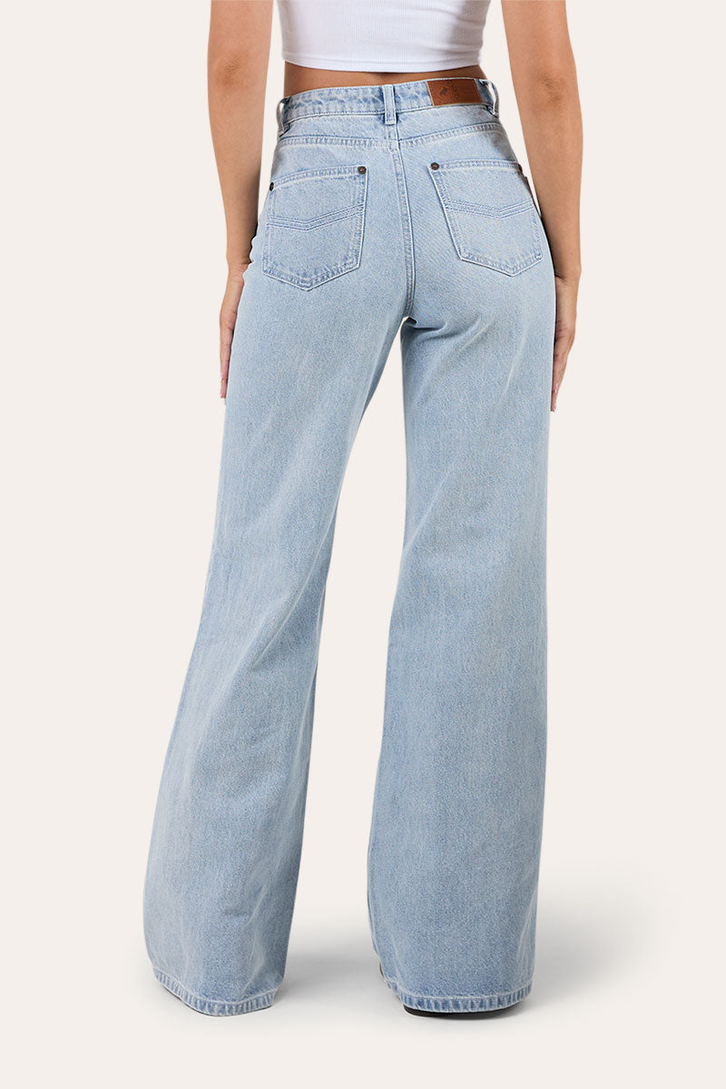 Ringers Western April Womens High Rise Wide Leg Jean